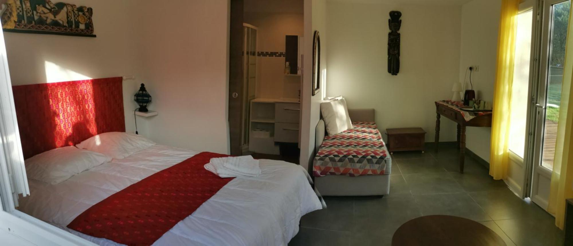 Bed and Breakfast Les Rouges Gorges Lugos Esterno foto